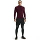 thumbnail image 4 of Camiseta Compresiva Mock ColdGear de Under Armour para Hombre, Burdeos, Talla XXL, 4 of 6