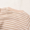 thumbnail image 7 of Girls Two Piece Outfit Striped Shorts Set Soft Casual & Comfortable Play Clothes for Kids & Big Girl Khaki,Size 6-7 T, 7 of 7