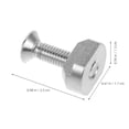 thumbnail image 2 of BEADCEST T Rail Bolts Stainless Steel 4Pcs, 2 of 8