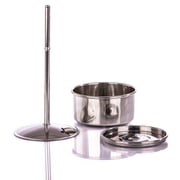 Petromax Tea and Coffee Percolator, Use Indoor/Outdoors for Home Kitchen or Campfire, Enameled Steel Coffee and Tea Pot Brews to your Taste, 5-6 Cup Capacity, White