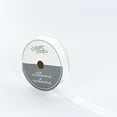 thumbnail image 1 of UNIQUE CREATIV, Ribbon, Single Face Satin, White, 100% polyester, 15mm x 5.5m (⅝" x 6 yds), 1 of 4