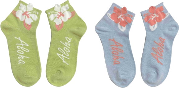 Chiefly Hibiscus Unisex Ankle Socks - Comfortable and Stylish