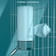 thumbnail image 2 of Jaula para mascotas dispensador de agua colgante desmontable Universal recargable lavable hogar ABS alimentador fuente accesorios Suministros de alimentación y agua para mascotas Azul oscuro 700ml Methold  PT005005-05B, 2 of 6