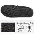 thumbnail image 3 of LongBay Men's Moccasin Slippers Memory Foam House Shoes Indoor Outdoor, 3 of 7