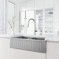 thumbnail image 6 of Vigo Vg02029k6 Greenwich 1.8 GPM Single Hole Pull-Down Kitchen Faucet - Stainless Steel, 6 of 10