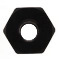 thumbnail image 2 of Hex Nut with O-Ring 8AN 1/8" NPT Internal Thread Black Aluminum Hex Head Nut for Vehicle, 2 of 3