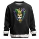 thumbnail image 2 of RKSTN Carnival Party Sweatshirts for Men Oversized Crew Neck Carnival Graphic Print Versatile Fleece Sweatshirt Mens Casual Round Neck Relaxed Fits Comfy Pullover Sweatshirt Top Fall Winter Clothes, 2 of 7