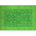 thumbnail image 1 of Ahgly Company Indoor Rectangle Oriental Green Traditional Area Rugs, 6' x 9', 1 of 4