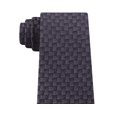 thumbnail image 2 of MICHAEL KORS Mens Black Basket Weave Polyester Slim Neck Tie, 2 of 3