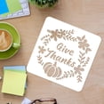 thumbnail image 3 of 12 Pcs Fall Thanksgiving Stencils Drawing Painting Templates Sets 11.8x11.8inch Plastic Drawing Painting Stencils Scale Template Sets for Farmhouse Thanksgiving Fall Decoration, 3 of 7