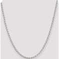 thumbnail image 5 of Sterling Silver 3mm Square Spiga Chain (20 X 3) Made In Italy qfc32-20, 5 of 5