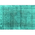 thumbnail image 1 of Ahgly Company Indoor Rectangle Persian Turquoise Blue Traditional Area Rugs, 7' x 10', 1 of 4
