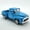 Blue, variant on 1:43 Classic Vintage Pickup Truck Model Toy Car Pull-Back Function Realistic Detail Design Collectible with Opening Doors
