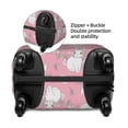 thumbnail image 4 of Balery Luggage Cover Rabbit And Flower Print Suitcase Covers for Luggage Elastic Washable Suitcase Protector Fits 18-32 Inch Luggage-Medium, 4 of 9