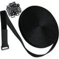 thumbnail image 1 of PAMINGONO 61Pcs Adjustable Securing Straps Black Nylon Bundling For Outdoor Activities, 1 of 7