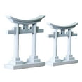thumbnail image 1 of Puerta Torii Salvador Imitación PVC Decoración Acuario 2 Piezas, 1 of 10