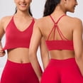 thumbnail image 2 of Timegard Sports Bras for Women Adjustable Spaghetti Strap High Support Stretch Workout Running No Underwire Bras, 2 of 5