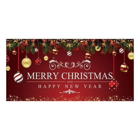 

Couplet Coffee Flag for Room Merry Christmas Banner Small Christmas Banners Front Porch Home Sweet Home Banner Flag Signs for Business Christmas Banners for outside with Lights Table Runners 90 Inches