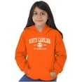 thumbnail image 4 of North Carolina Cute Footprints Beach Youth Hoodie Boy Girl Teen Brisco Brands M, 4 of 6