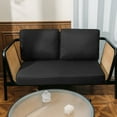 thumbnail image 3 of YEERSWAG 46x26x5 inch Outdoor Deep Seat Loveseat Cushion Set with zipper,Water Repellant,Fade Resistant Garden Patio Chair Cushion for Outdoor Furniture, 3 of 9