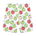 thumbnail image 4 of joogoo Apples Fruits Girls Lined Shorts Bike Dance Bottoms 4T, 4 of 7