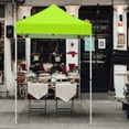 thumbnail image 2 of COOS BAY 5x5 Portable Instant Canopy Tent, Pop Up Outdoor Canopy for Beach, Sports and Camping, Neon Green, 2 of 9