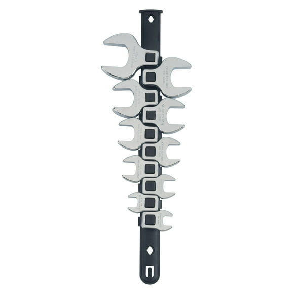 CRAFTSMAN Crowfoot Wrench Set, Open End, SAE, 10 Piece (CMMT12052LZ)