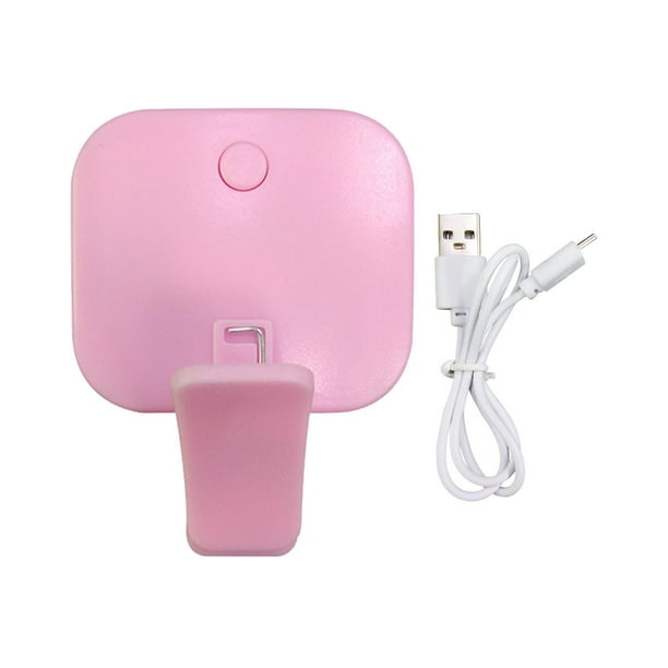 Luz para selfies, panel de luz LED para video, luz nocturna, anillo con clip para selfies Rosa