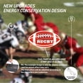 thumbnail image 2 of UPONRAY Football Custom Neon Signs, Usb Powered with Adjustable Brightness Wall Decor for Gifts, Rose Red, 20 inch, 2 of 9