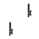 thumbnail image 2 of Yuarrent Portable Bicycles Pump Bike High Pressure Inflator Balloon Air Hand Football Multi-purpose Aluminum Tire Alloy Soccer Pumps Negro 2Conjunto, 2 of 6