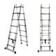 thumbnail image 3 of Escalera Extensible Telescópica Escalera Telescópica de Aluminio de 44 M Antideslizante con Correa de Sujeción Resistente Escalera Multiusos Plegable Capacidad de Carga de Anggrek Otros, 3 of 8