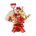 thumbnail image 3 of LOVIVER Chinese New Year Decoration Feng Shui Decor Desktop Decoration Ceremony, Good Luck Spring Festival Decor for Tabletop Bedroom C, 3 of 8