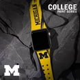 thumbnail image 2 of Wolverines HD Paint Stripe Unisex Watch Band for Apple Watch, 38/40/41mm(42mm Series 10/11) Short by Affinity Bands, 2 of 5