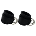 thumbnail image 3 of 2 piezas correas de tobillo para máquina de cable, bandas de resistencia, ajustables, accesorios, puños de tobillo para sobornos para gimnasio,, 3 of 8