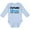AE-Light Blue, variant on Inktastic Future Pit Crew Blue Race Car Boys or Girls Long Sleeve Baby Bodysuit