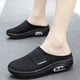 thumbnail image 4 of Zapatillas de cuña transpirables para mujer, sandalias Premium antideslizantes, zapatos de plataforma informales Vintage, toboganes de talla grande, verano 2024, 4 of 5