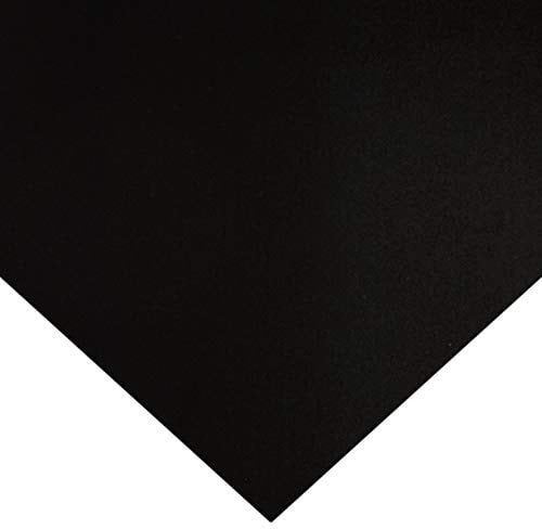 12.125' x 50ft Roll of Oracal 651 Matte Black Craft Vinyl - On a 2.5' Core - Adhesive Vinyl for Cricut, Silhouette, and Cameo Cutters - Gloss Finish - Outdoor and Permanent