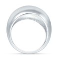 thumbnail image 3 of Vintage Style Dome Ring Minimalist 925 Sterling Silver Size 5, 3 of 7