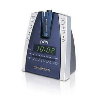 jWIN Projection Alarm Clock Radio