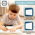 thumbnail image 6 of Scribbledo Lined Dry Erase Boards Double-Sided  with Whiteboard Markers and Erasers, 9” x 12”, 10-Pack, 6 of 12