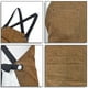 thumbnail image 3 of Delantal de cuero para taller con bolsillos para herramientas Delantal de soldadura resistente resistente al calor y a las llamas, 24" x 37", ajustable M a XXL para hombres y mujeres, 3 of 8