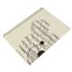 thumbnail image 1 of Cuaderno Musical, 50 Páginas, Cuaderno para personal de Notacia Musical, Papel de Escritura para Manuscritos Musicales, 1 of 7