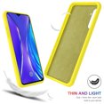 thumbnail image 4 of soft velvet material Design Clear Bumper Glossy TPU Soft Cover Phone Case Compatible with Oppo Realme X2 Lemon Yellow, 4 of 7