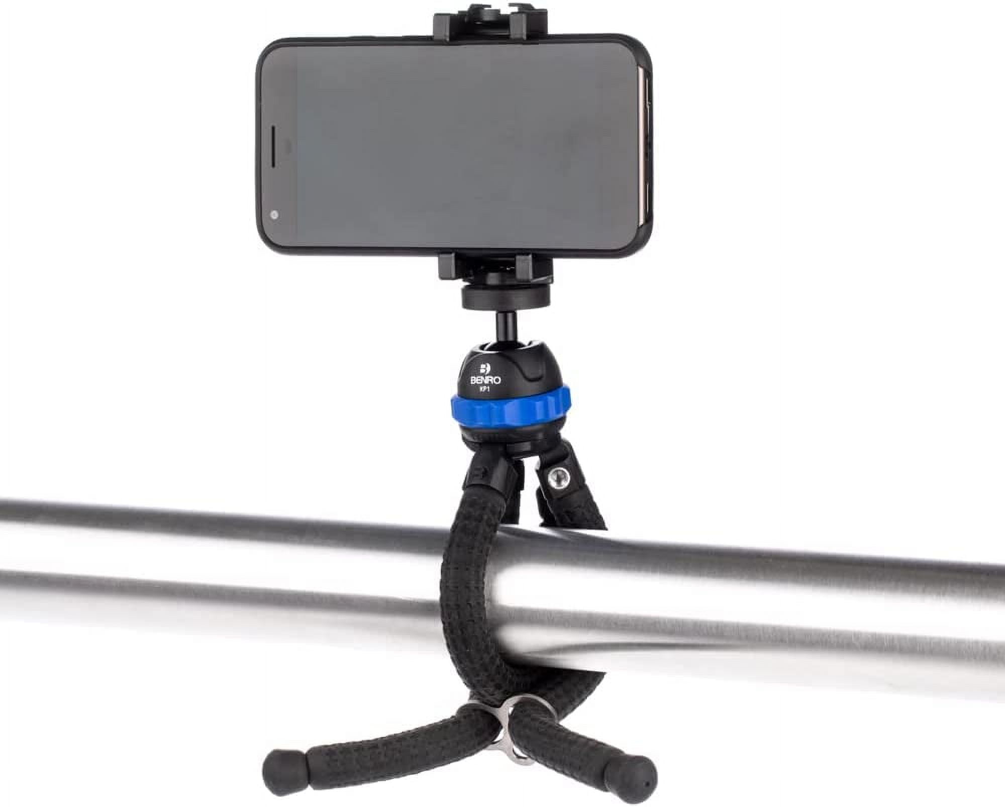 Benro KoalaPod Kit with Five Legs and Smartphone Holder, Flexible Bendable Tripod (KP1K)
