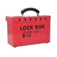 thumbnail image 3 of JUEGO DE CANDADO DE LA CAJA DE BLOQUE, CAJA DE BLOQUE DE GRUPOS FUERTES DUREZA CON 24 PIEZAS DE LLAVES PARA INDUSTRIAL, 3 of 7