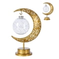 thumbnail image 4 of Tabletop Decorative Light,Tabletop Moon Lamp Iron Tabletop Moon Lamp LED Moon Lamp True Excellence, 4 of 12