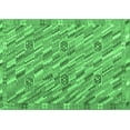 thumbnail image 1 of Ahgly Company Indoor Rectangle Southwestern Emerald Green Country Area Rugs, 3' x 5', 1 of 4