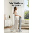 thumbnail image 4 of Dreo Tower Fan for Bedroom, 90° Oscillating Standing Fans for Room with 4 Speeds, 3 Modes, 28dB Quiet for Sleep, 25ft/s Velocity, 8H Timer, Remote, Living Room, Office, Home, Black, TF117, 4 of 5