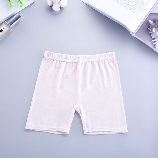 Pantalones de seguridad para niñas, pantalones cortos anti luz de color caramelo para niños, pantalones de seguridad para niñas, ropa interior de boxeo para bebés
