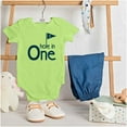 thumbnail image 3 of Hole in One Golf Lovers Birthday Romper Boys or Girls Infant Baby Brisco Brands 24M, 3 of 6